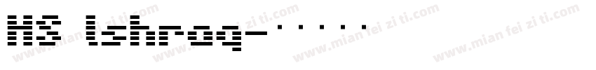 HS lshraq字体转换